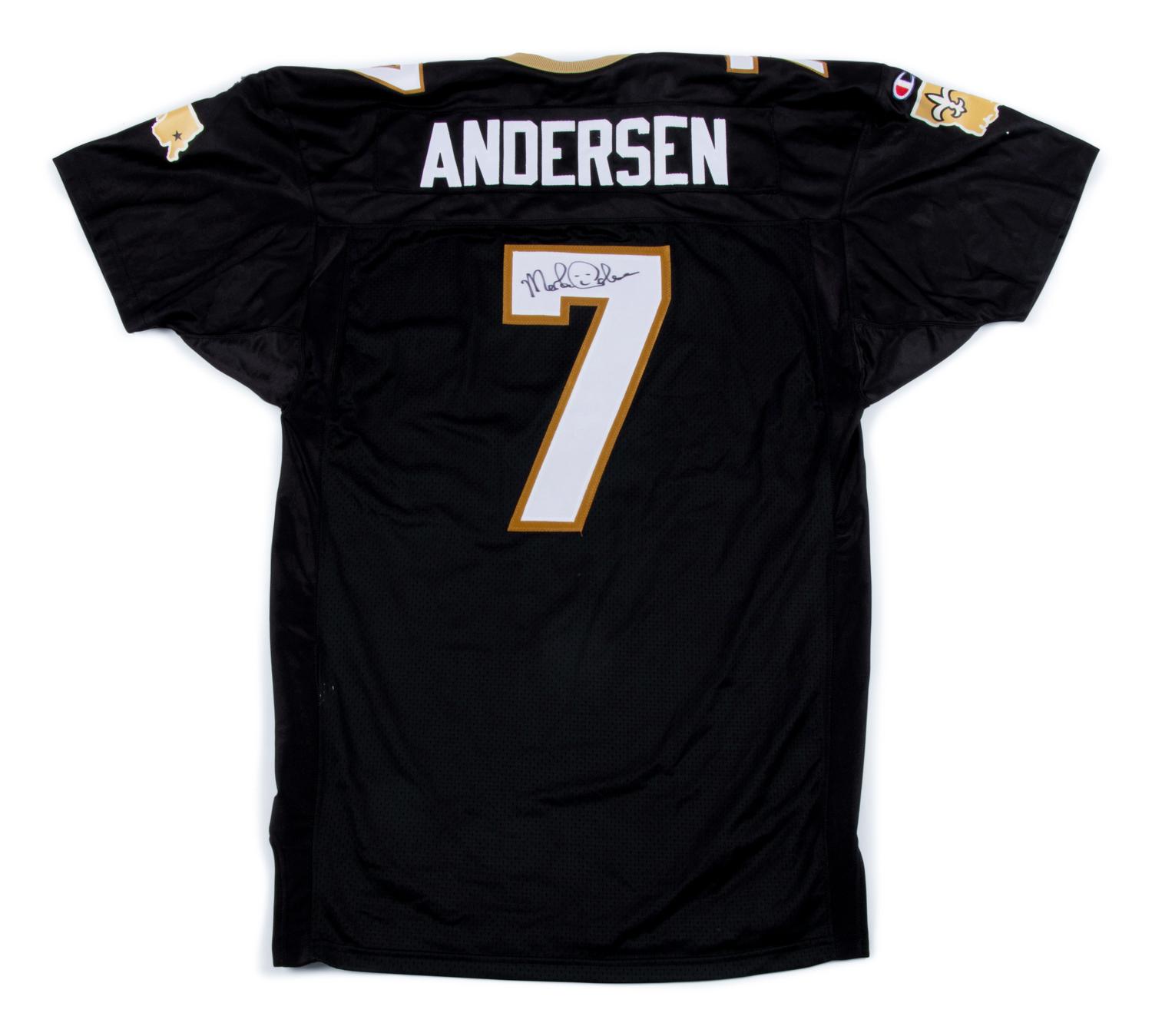 A Morton Andersen Game Issued New Orleans Saints Jersey (Champion NFL Pro Line),