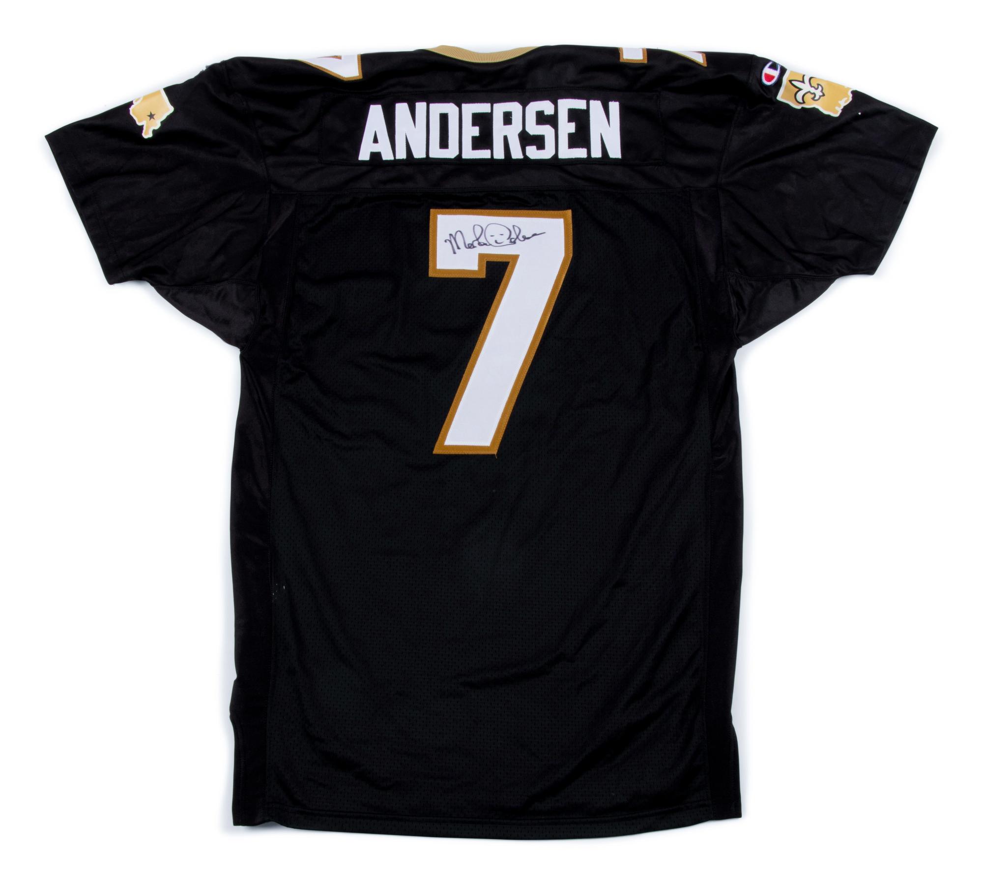 A Morton Andersen Game Issued New Orleans Saints Jersey (Champion NFL Pro Line),