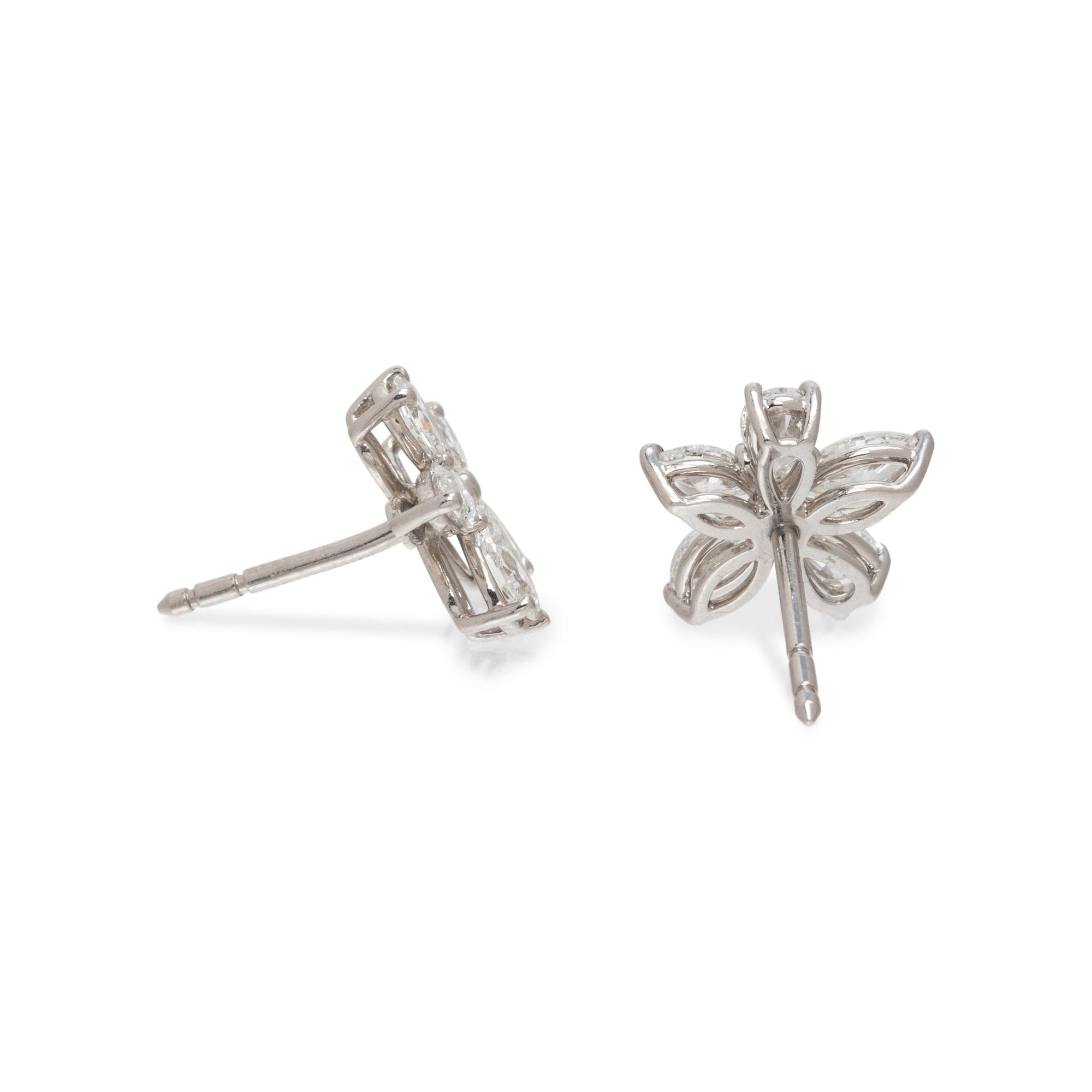 TIFFANY & CO., DIAMOND 'TIFFANY VICTORIA' EARRINGS