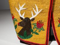 Plateau Beaded Vest, with Elk