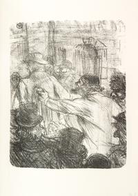 (TOULOUSE-LAUTREC, HENRI) CLEMENCEAU, HENRI. Au pied du Sinai. Paris, [1898]. Limited, no. 106 of 380.