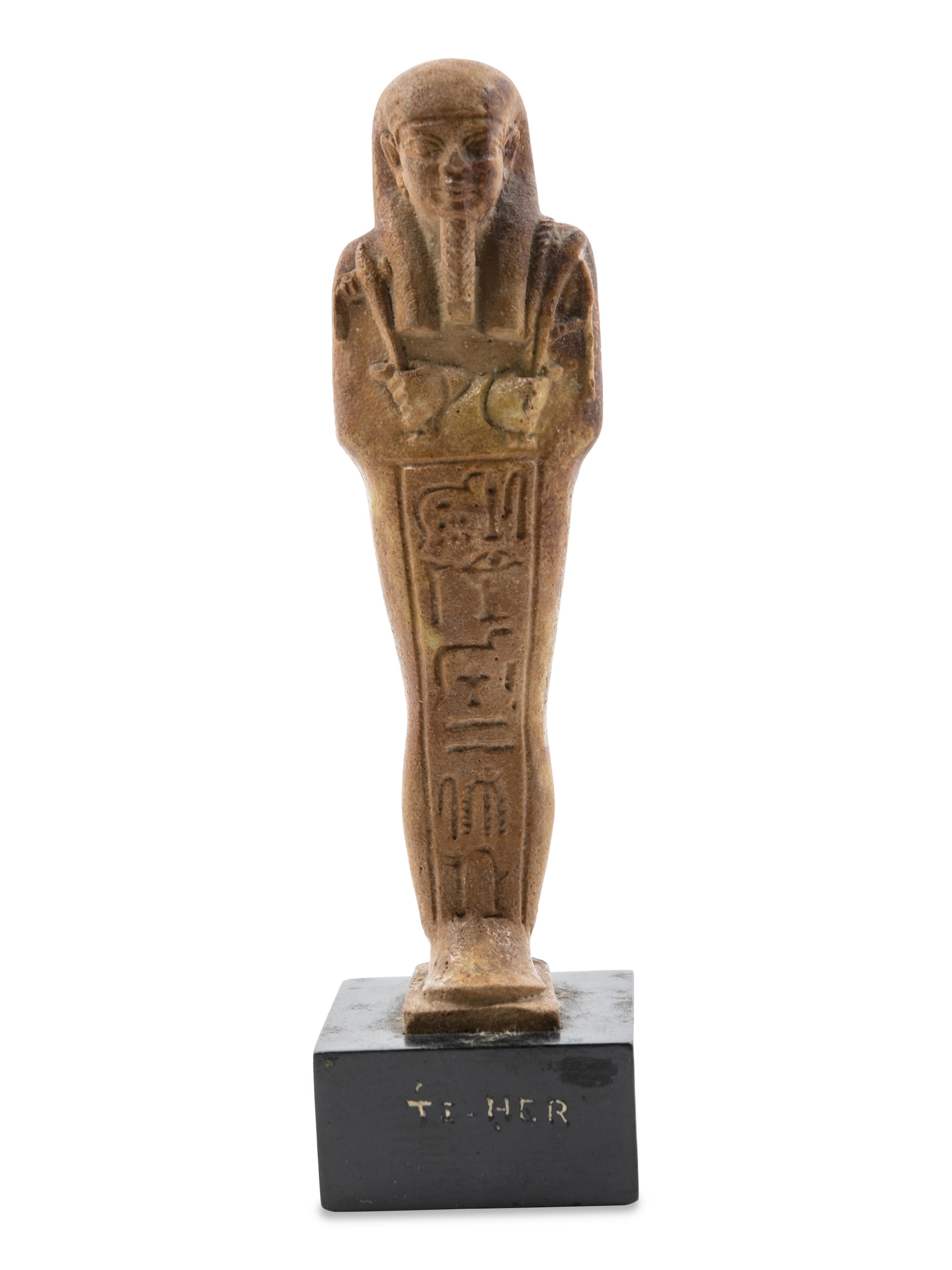 An Egyptian Faience Ushabti