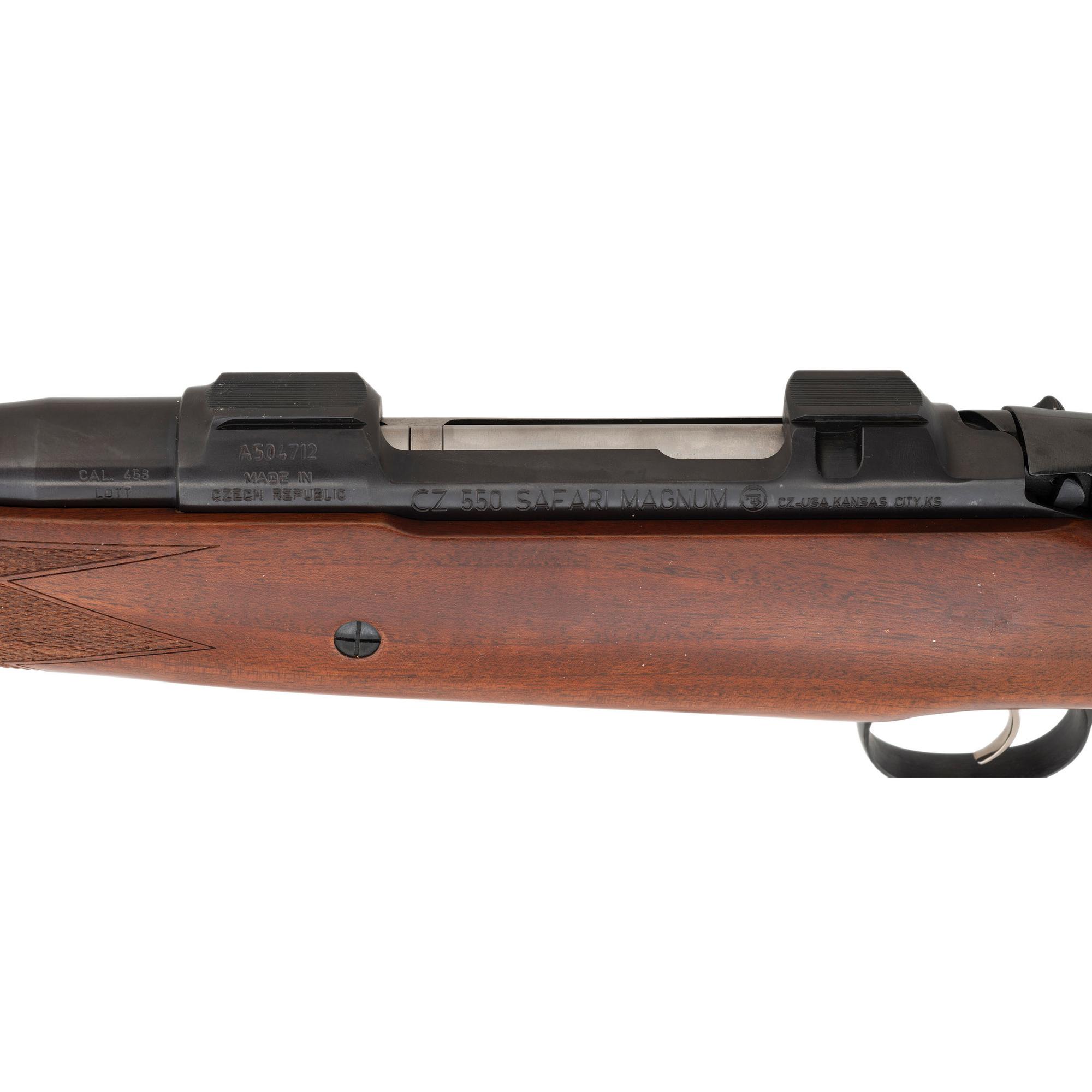 * CZ Model 550 Safari Magnum Rifle in .458 Lott with Box