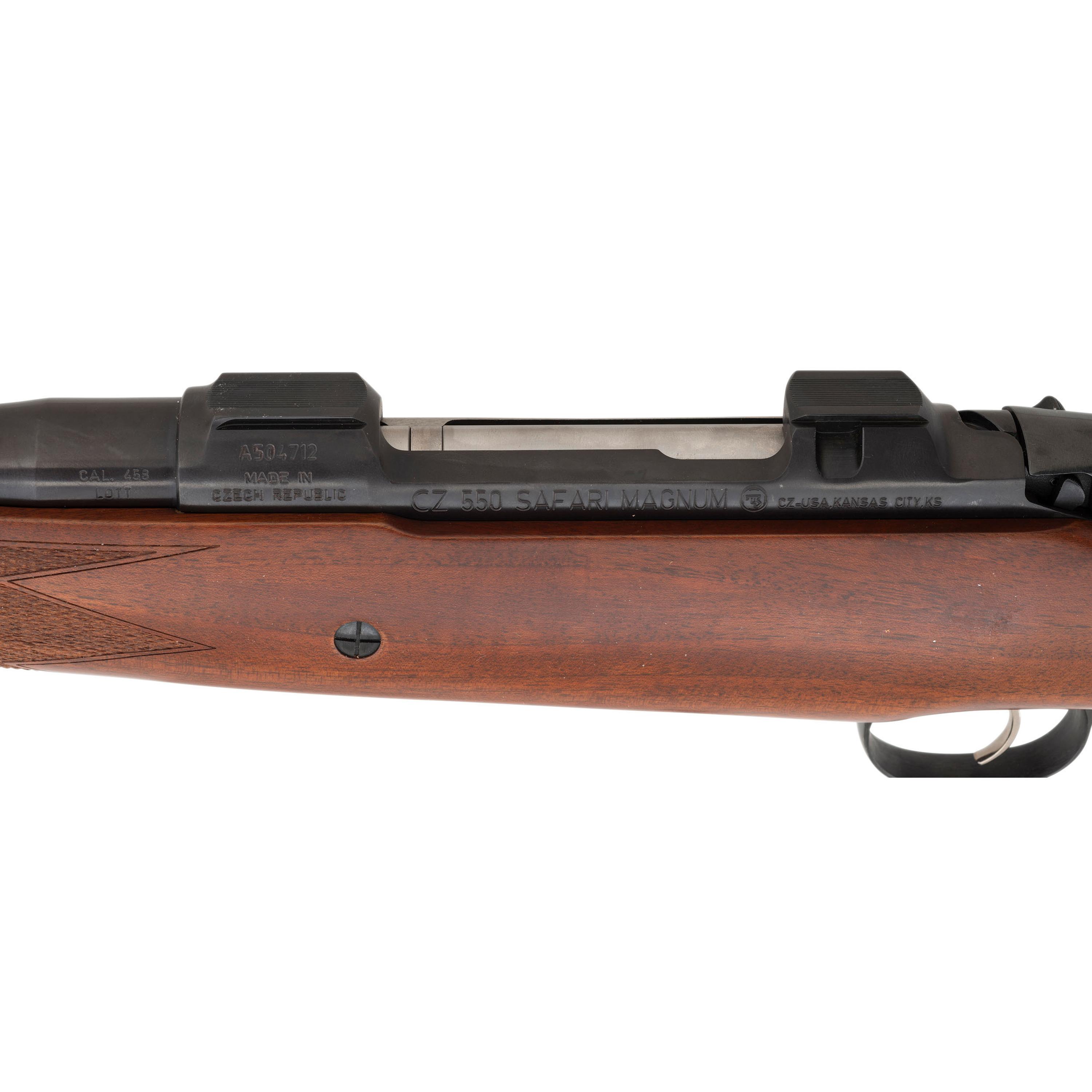 * CZ Model 550 Safari Magnum Rifle in .458 Lott with Box