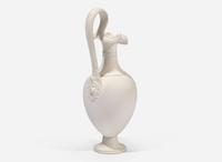 A Wedgwood White Stoneware Oenochoe, UK, circa 1800