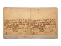 [NATIVE AMERICANS]. BURGE, J.C. (ca 1839-1897), photographer. Scouts, San Carlos, AT . Early 1880s.