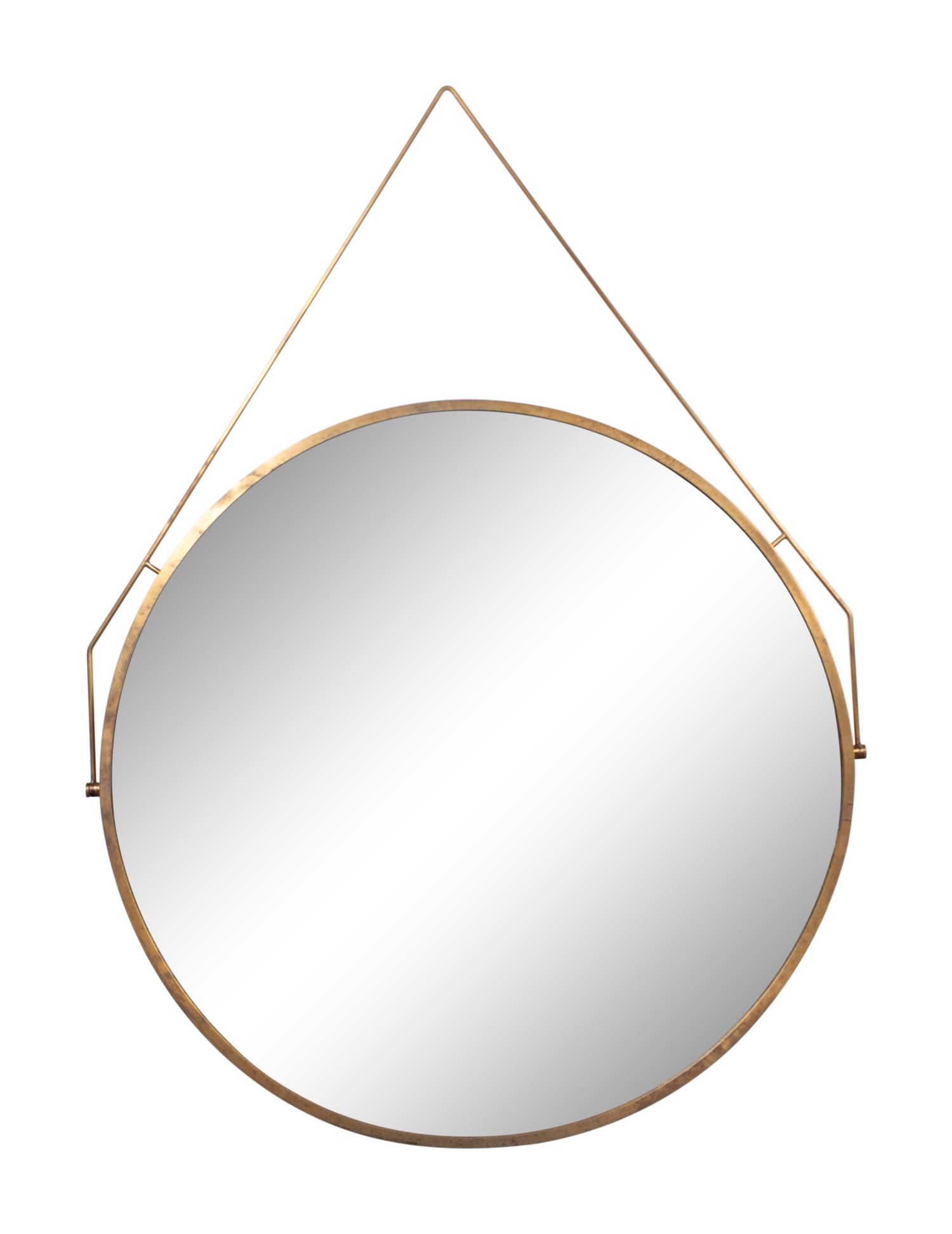 A Pair of Circular Wall Mirrors