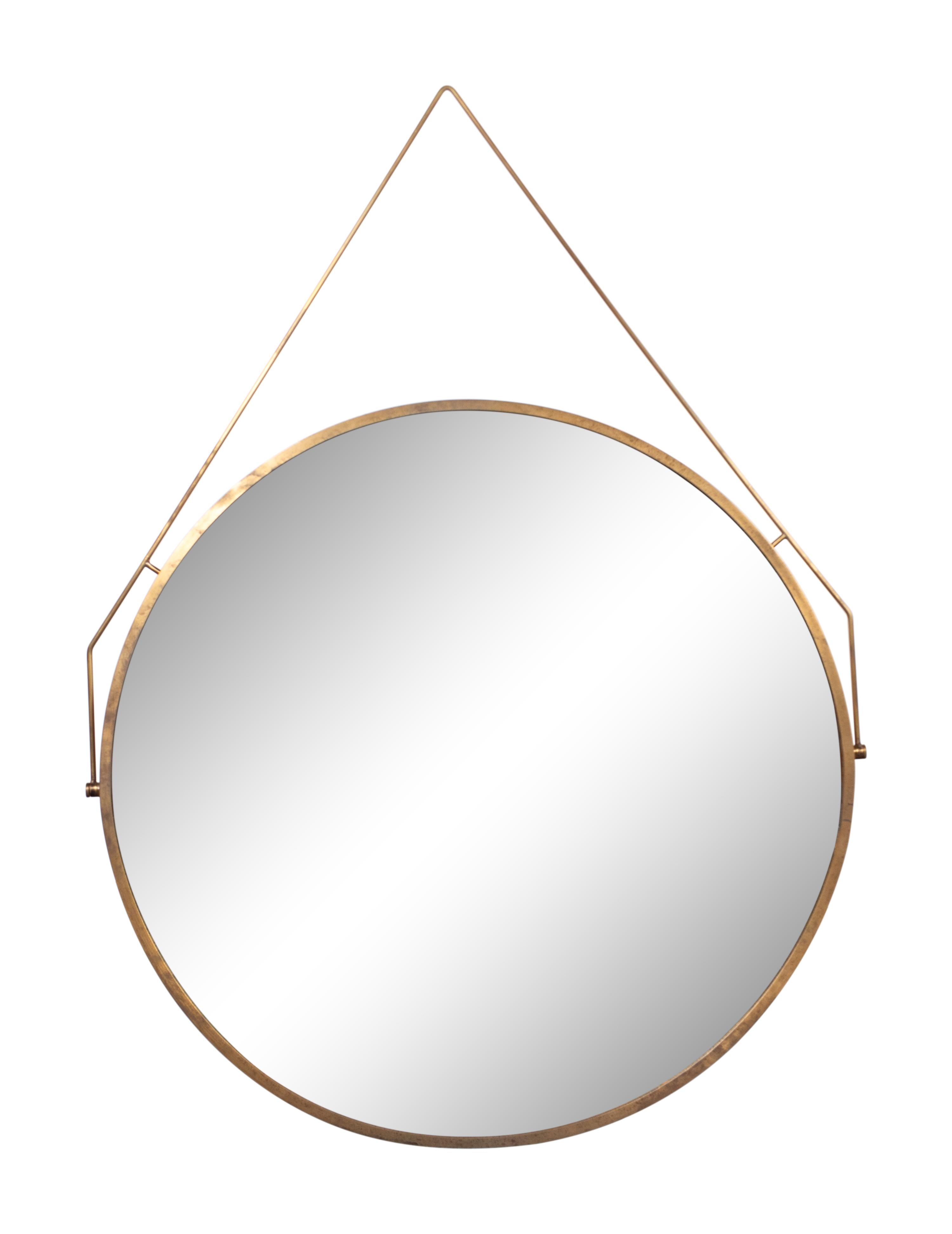 A Pair of Circular Wall Mirrors