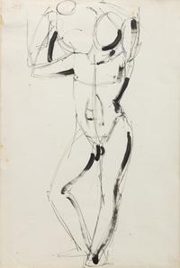 A Group of Five Nude Studies