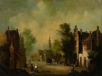 Street Scene with Carriage