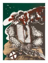 Lot is located and will ship from Denver, Colorado. Portrait of a Massacred Indian edition 73/100, 1973