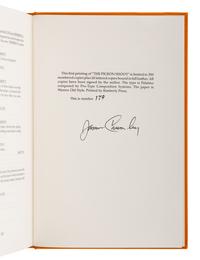 CRUMLEY, James (1939-2008). A group of 6 works by Crumley, ALL FIRST OR LIMITED EDITONS, ALL SIGNED OR INSCRIBED, comprising: