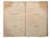 [CIVIL WAR]. Diary of Assistant Surgeon Robert P. Davis, 84th Indiana Regiment.