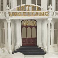 A Large Painted Wood Purple Martin House, "Hotel Vogelzang/ 1906" From Chestnut Hill, Philadelphia