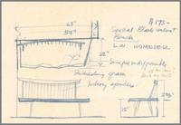Conoid bench, 1963