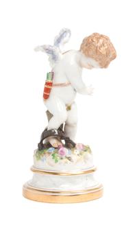 A Meissen Porcelain Figure Height 7 3/4 inches.