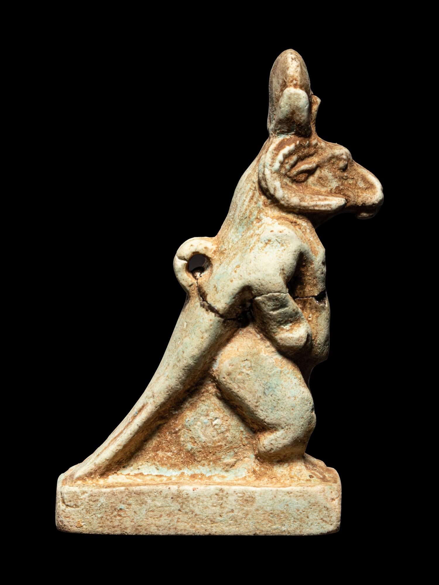 An Egyptian Faience Syncretistic Deity