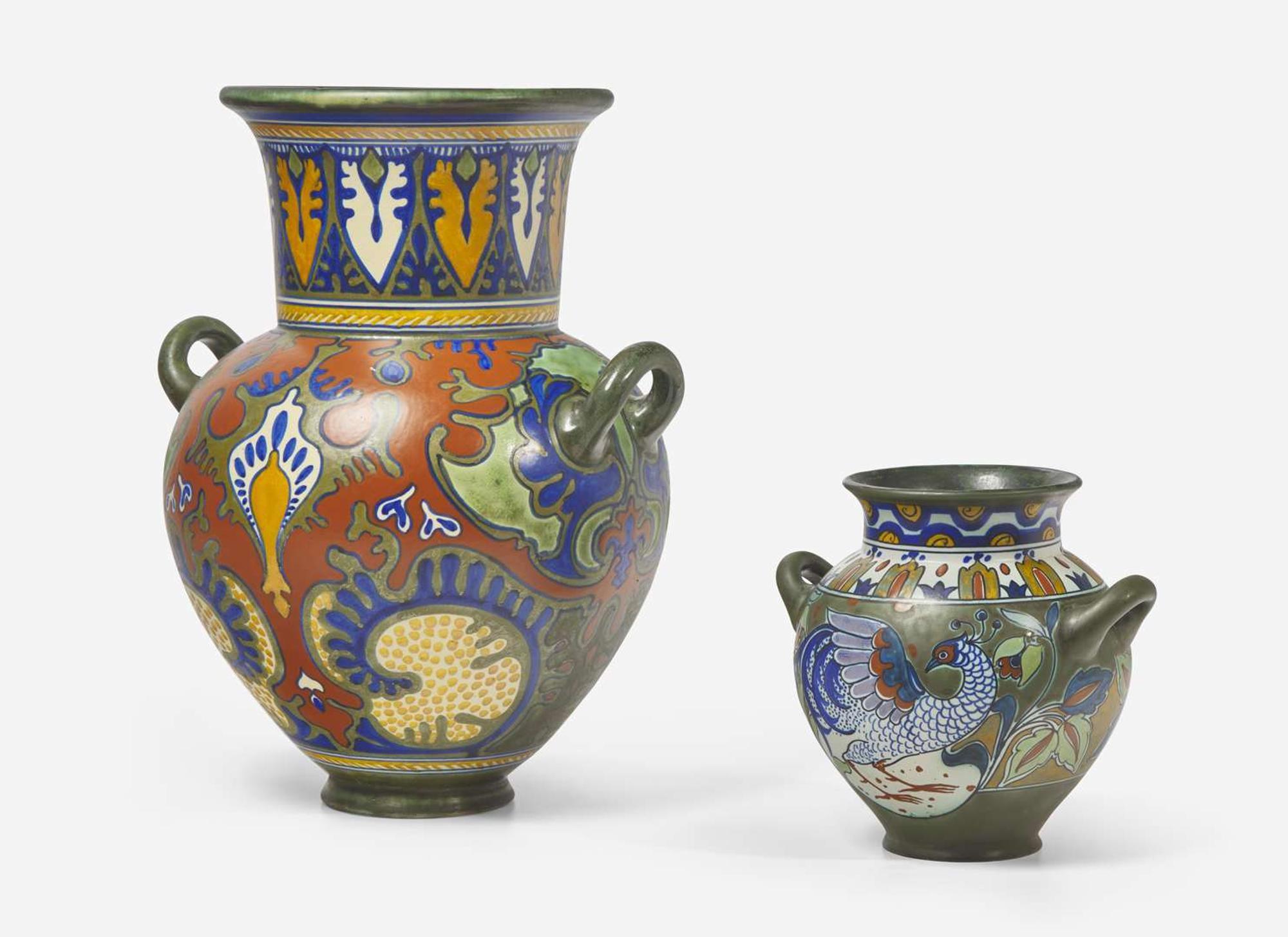 Zuid-Holland Gouda, Two Rhodian Vases