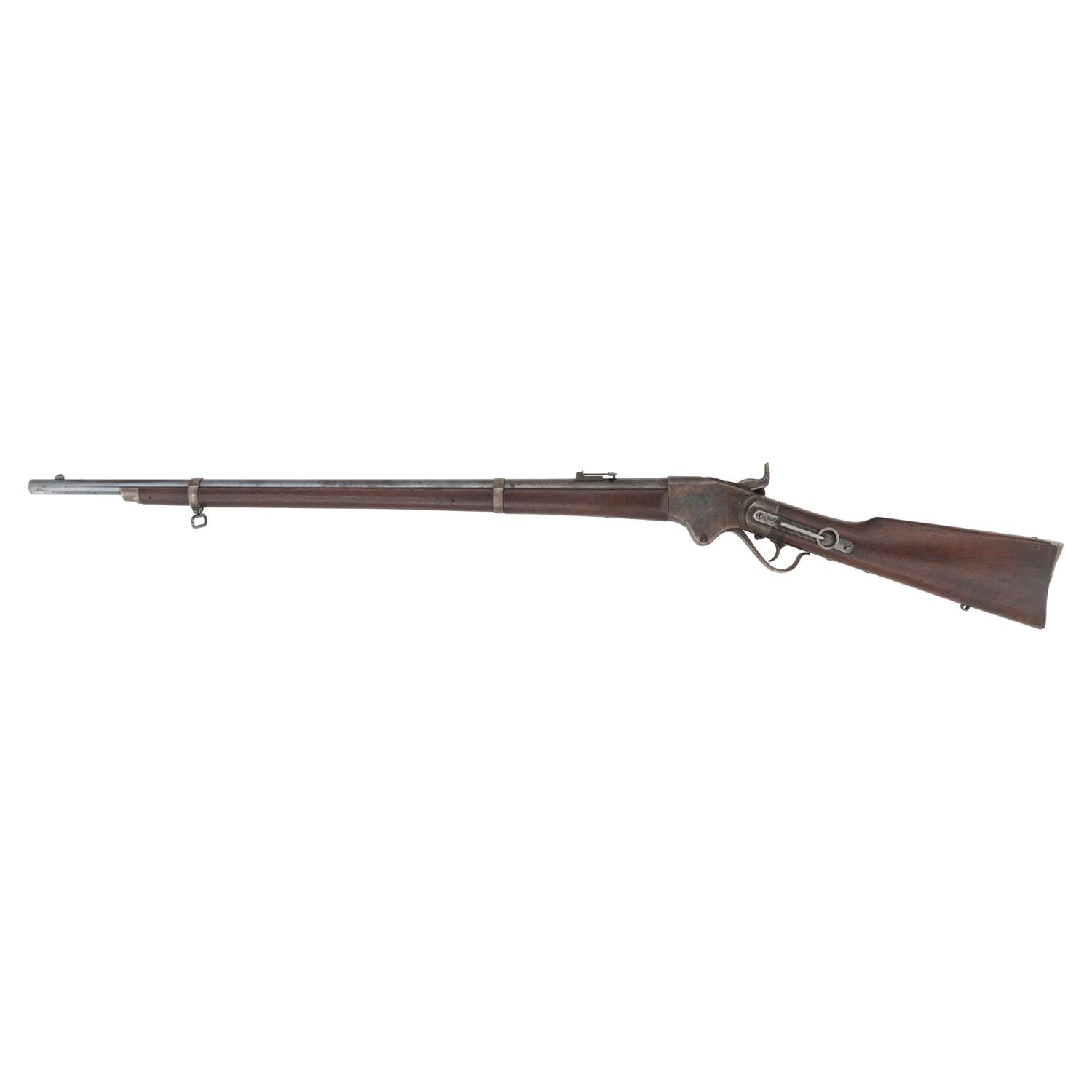 Springfield Model 1871 Spencer Rifle, Carbine Arsenal Altered to Rifle