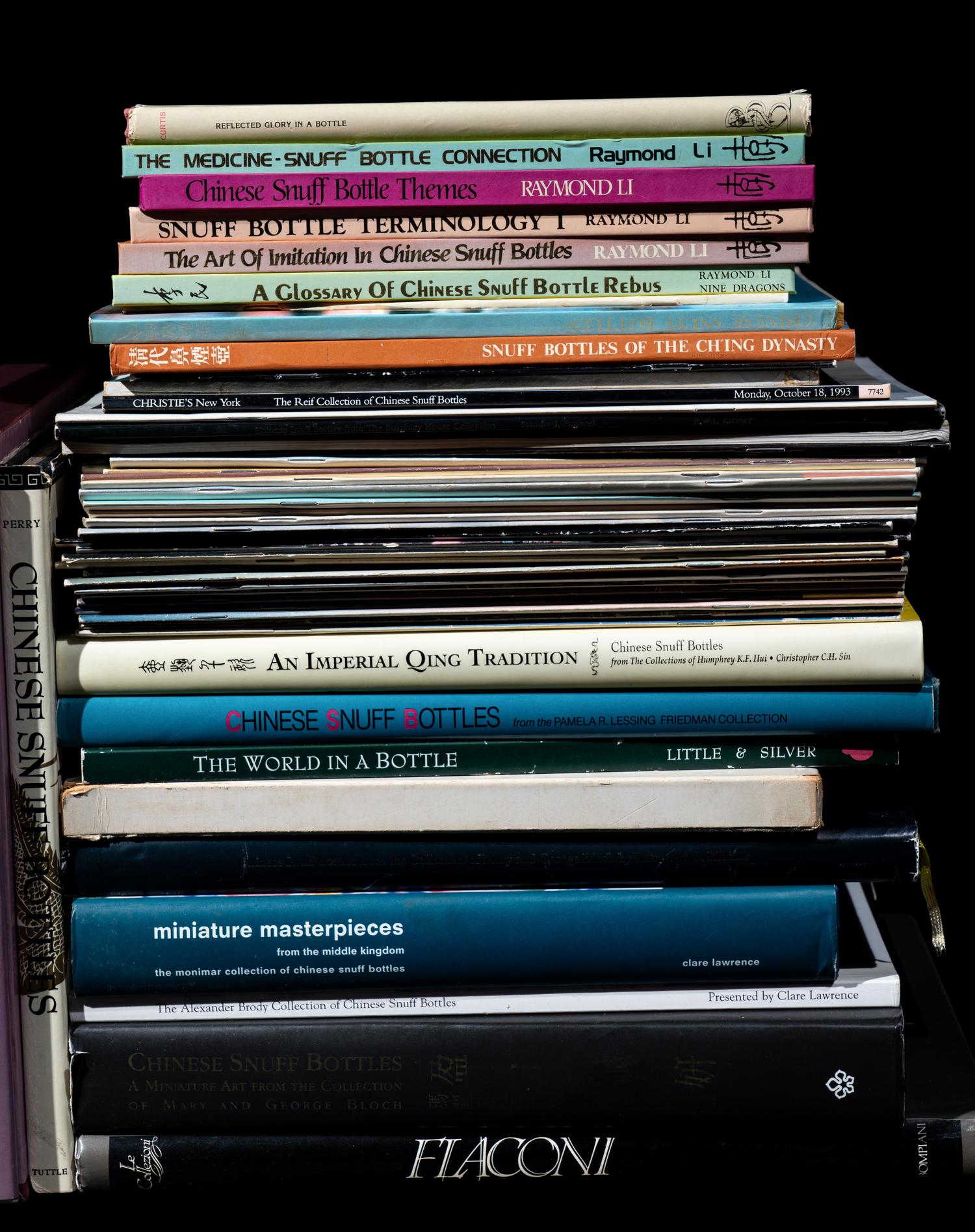 [SNUFF BOTTLES] A Group of Reference Books about Snuff Bottles