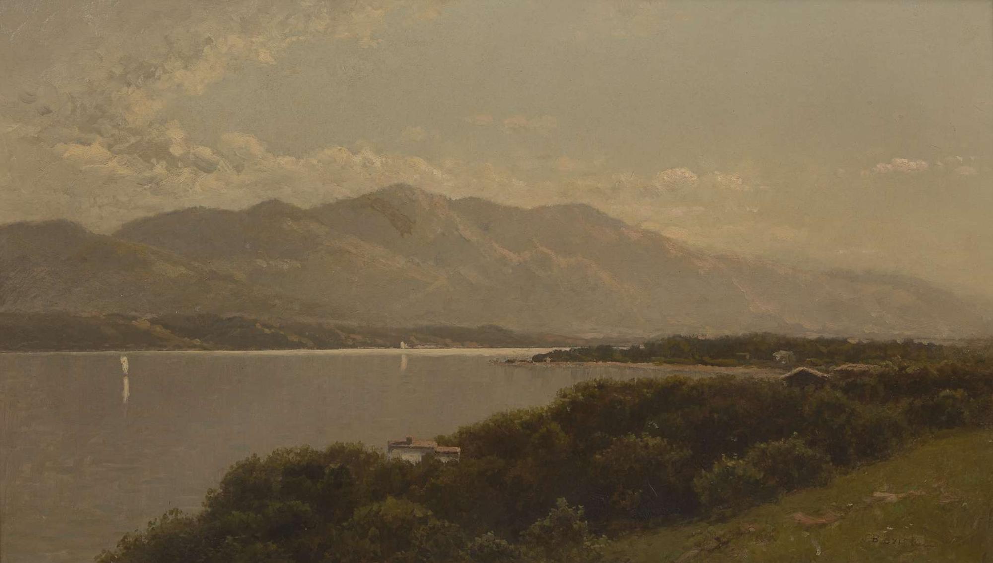John Bunyan Bristol (American, 1826–1909) - View Across a Lake