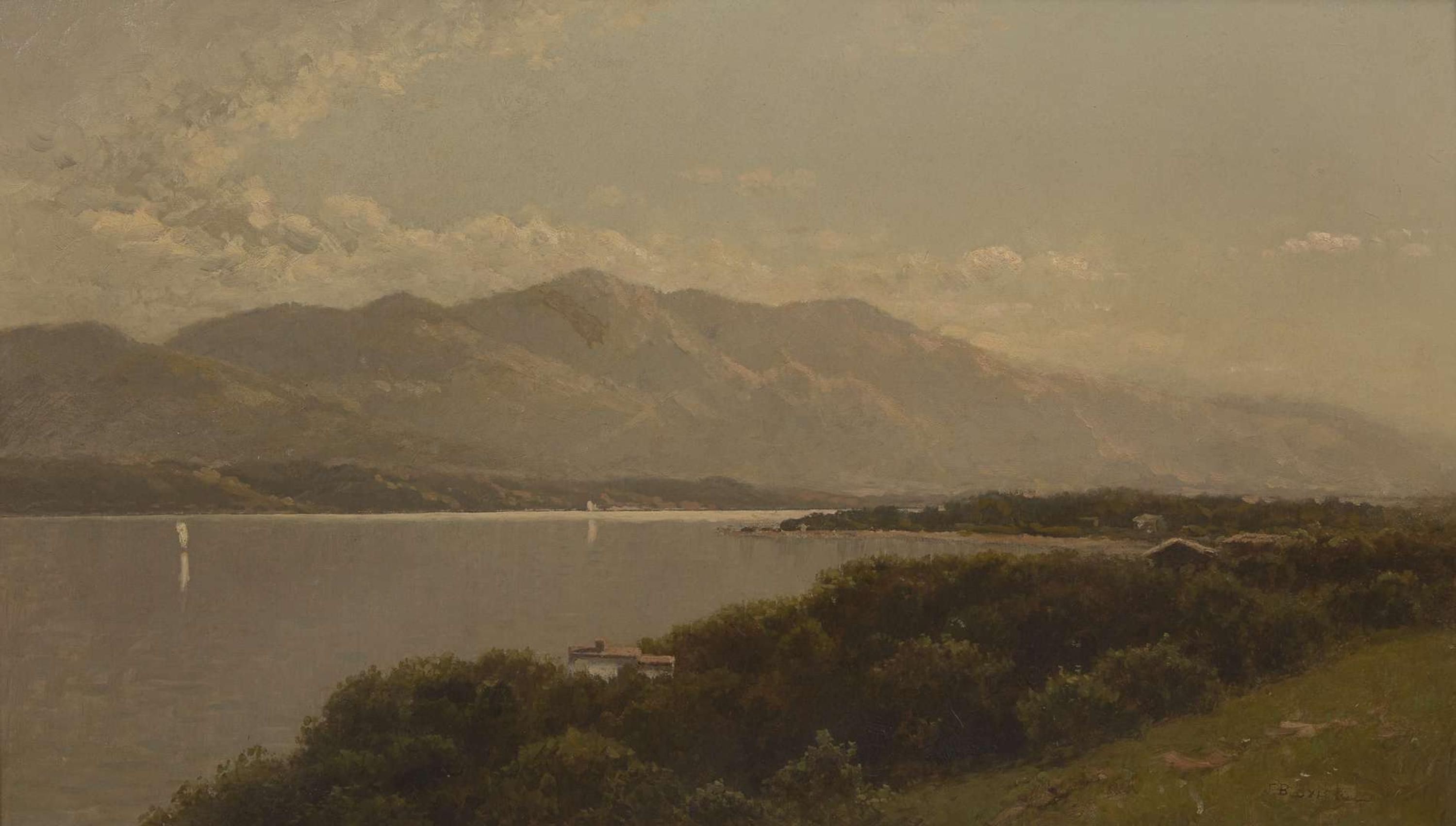 John Bunyan Bristol (American, 1826–1909) - View Across a Lake