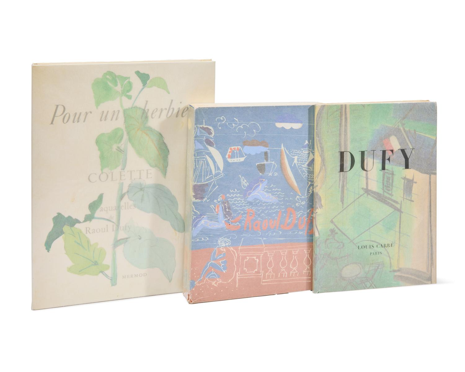 [Art] [Dufy, Raoul] Group of 3 Titles