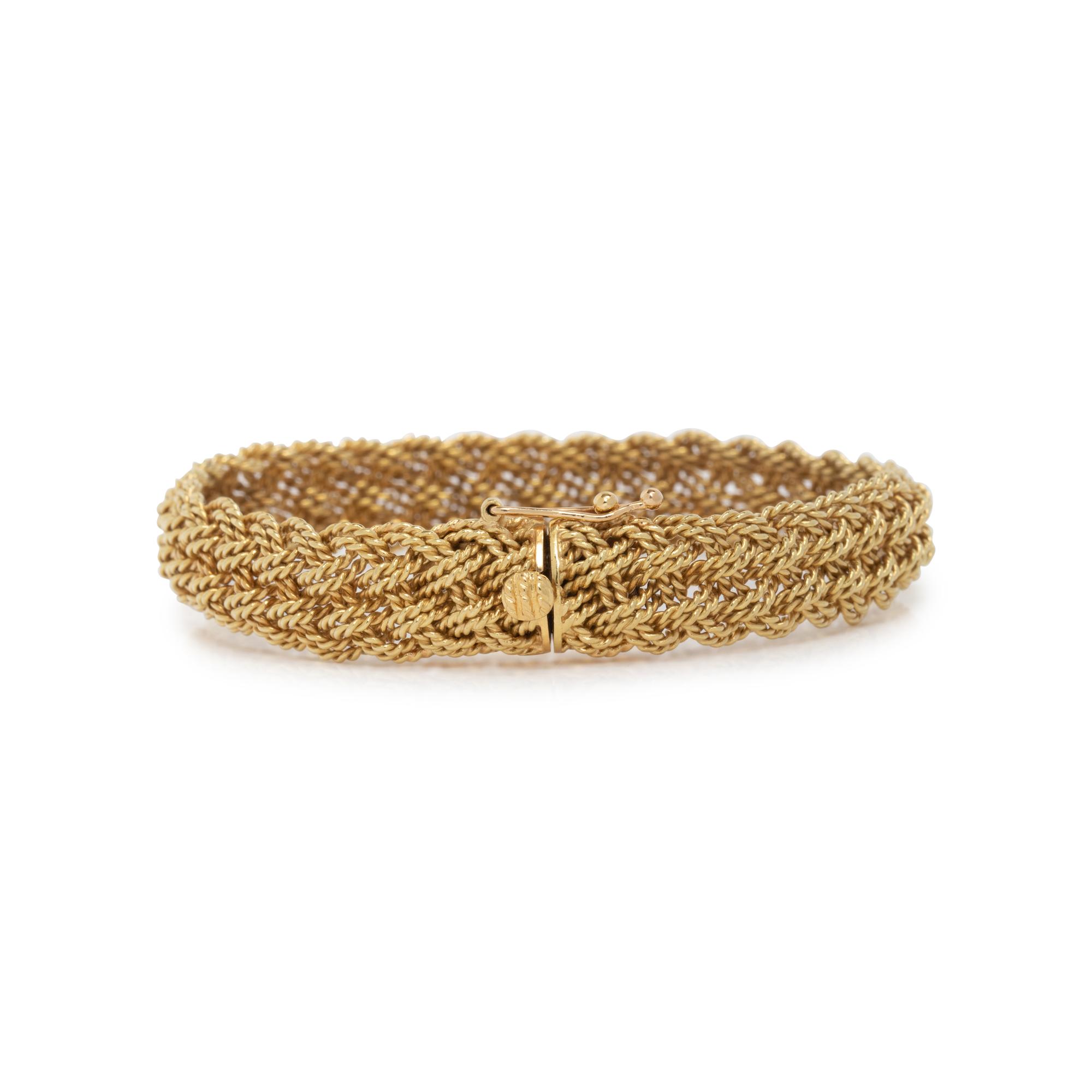 YELLOW GOLD BRACELET