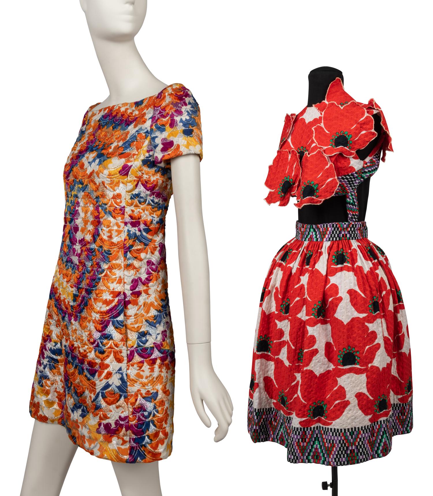 Two Dresses: Malcolm Starr and Donald Brooks, 1960s
