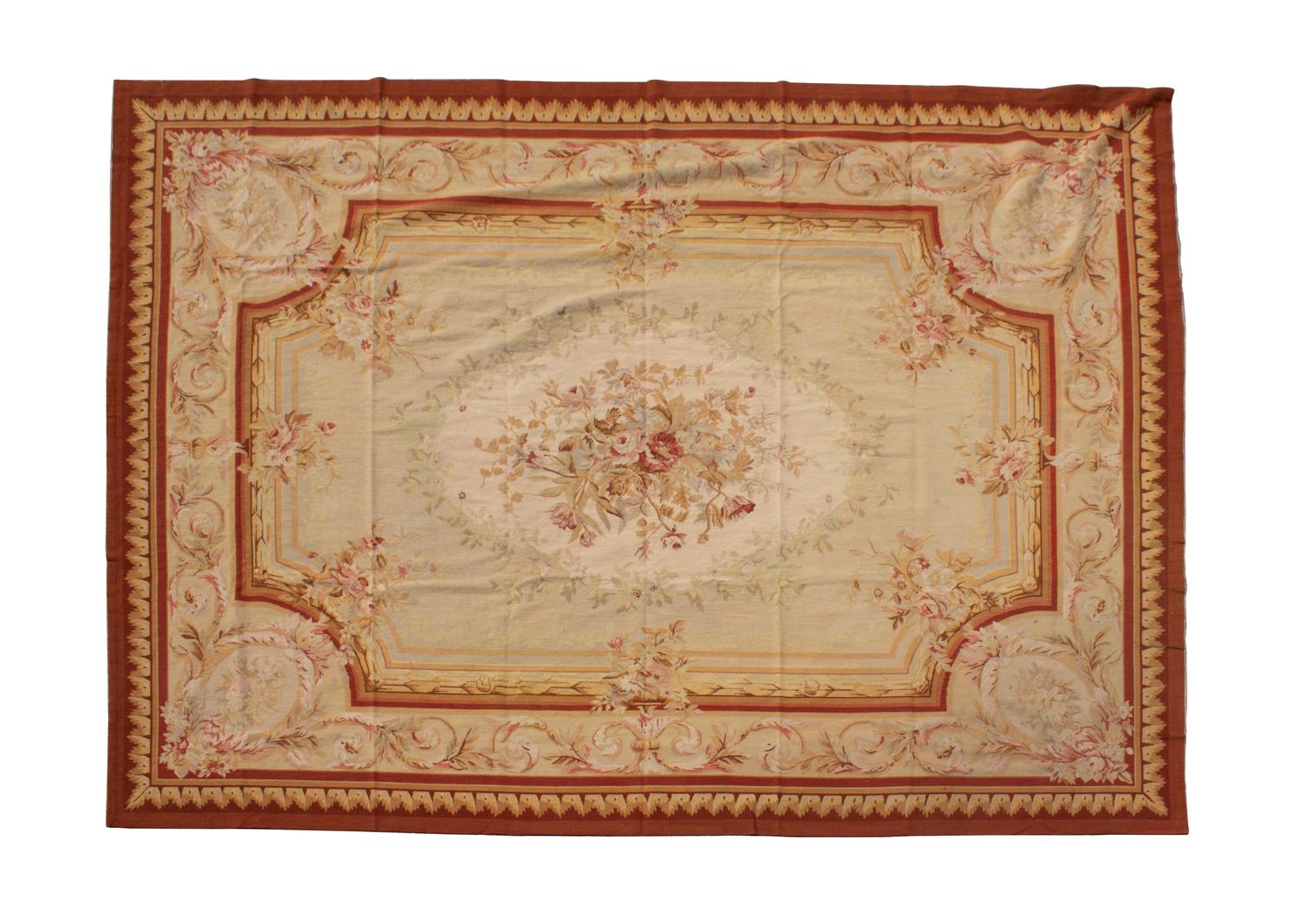 An Aubusson Style Needlepoint Rug — 19TH/20TH CENTURY