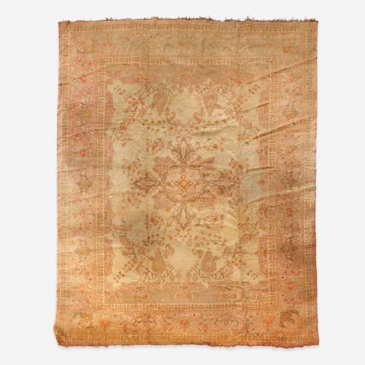 An Oushak Carpet 20th century