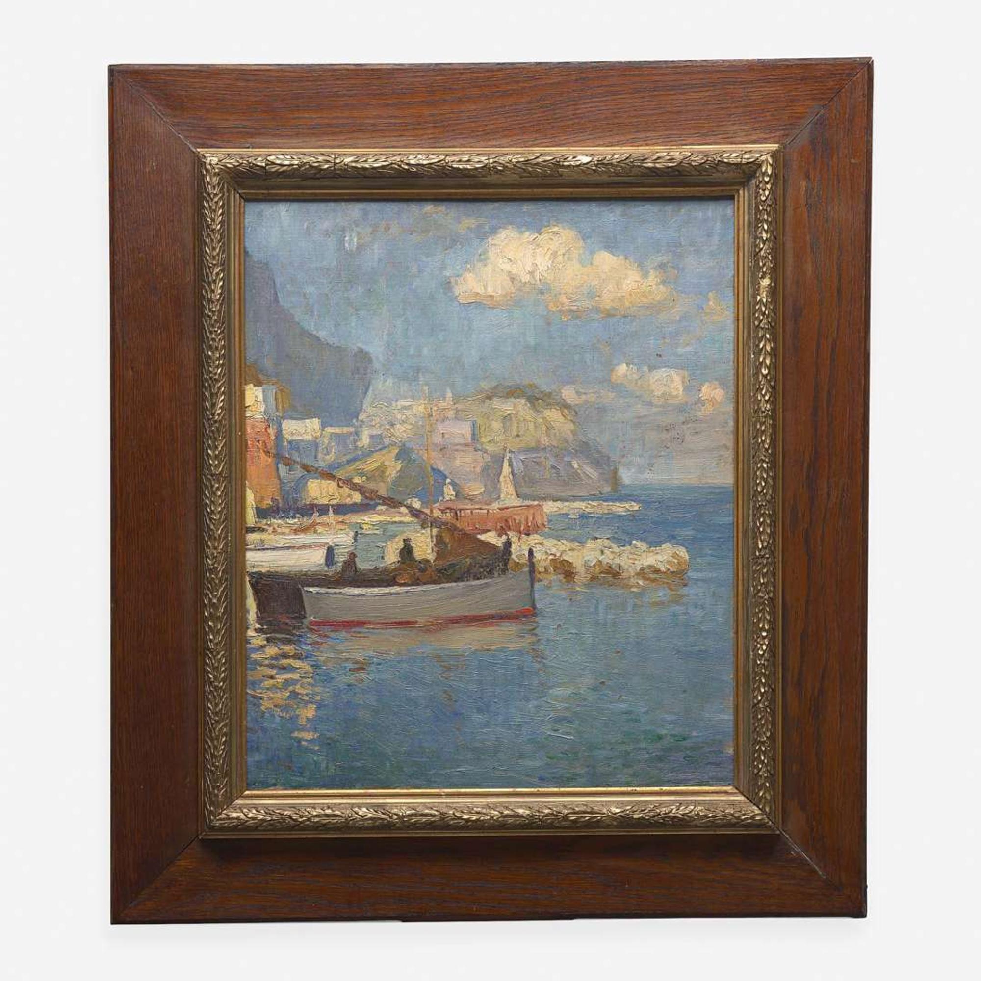 Konstantin Ivanovich Gorbatov (Russian, 1876–1945) The Fishing Boat, Capri