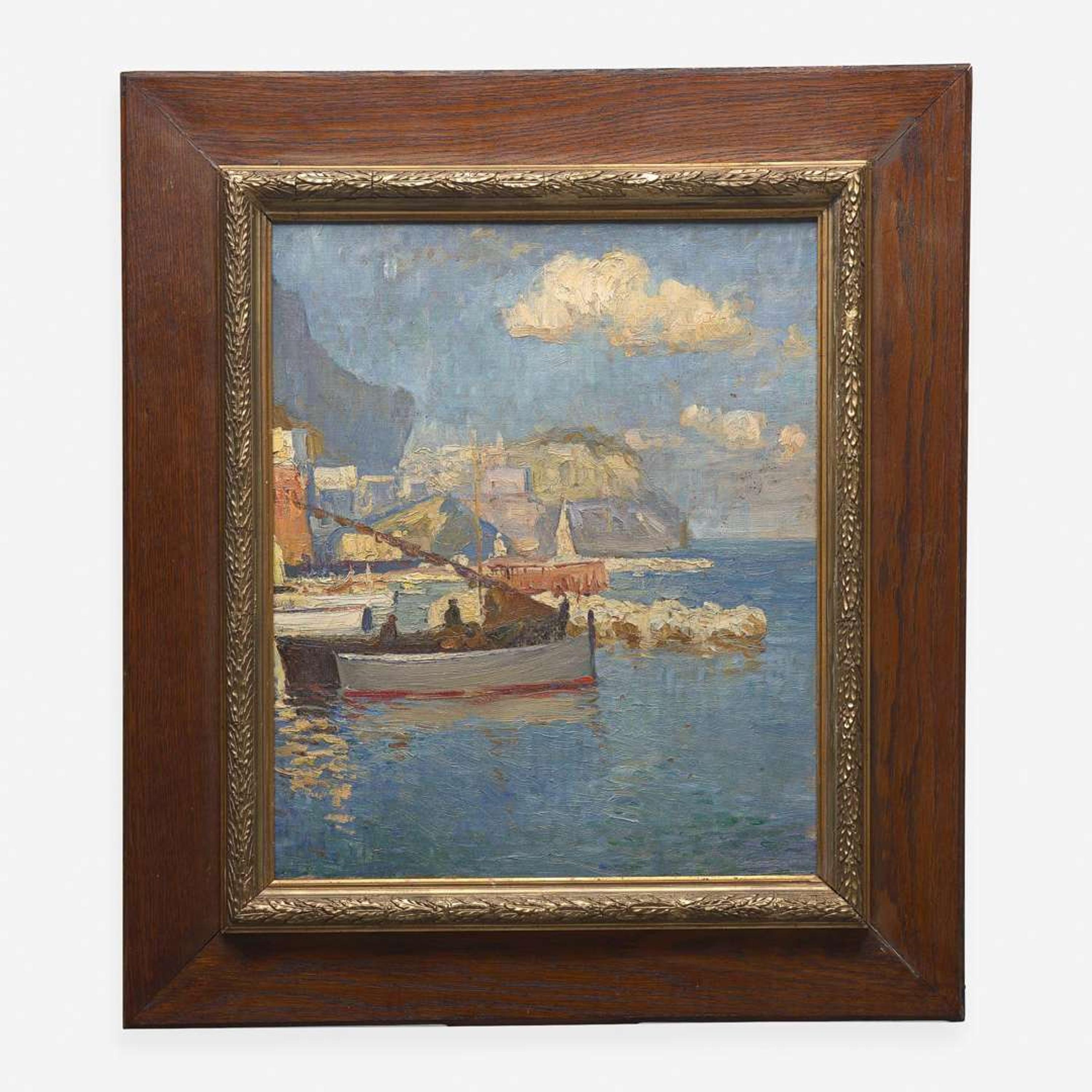 Konstantin Ivanovich Gorbatov (Russian, 1876–1945) The Fishing Boat, Capri