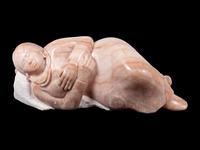 Large Reclining Woman with Braid