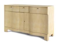 A Faux Shagreen Veneered Chest of Drawers in the Manner of Samuel Marx