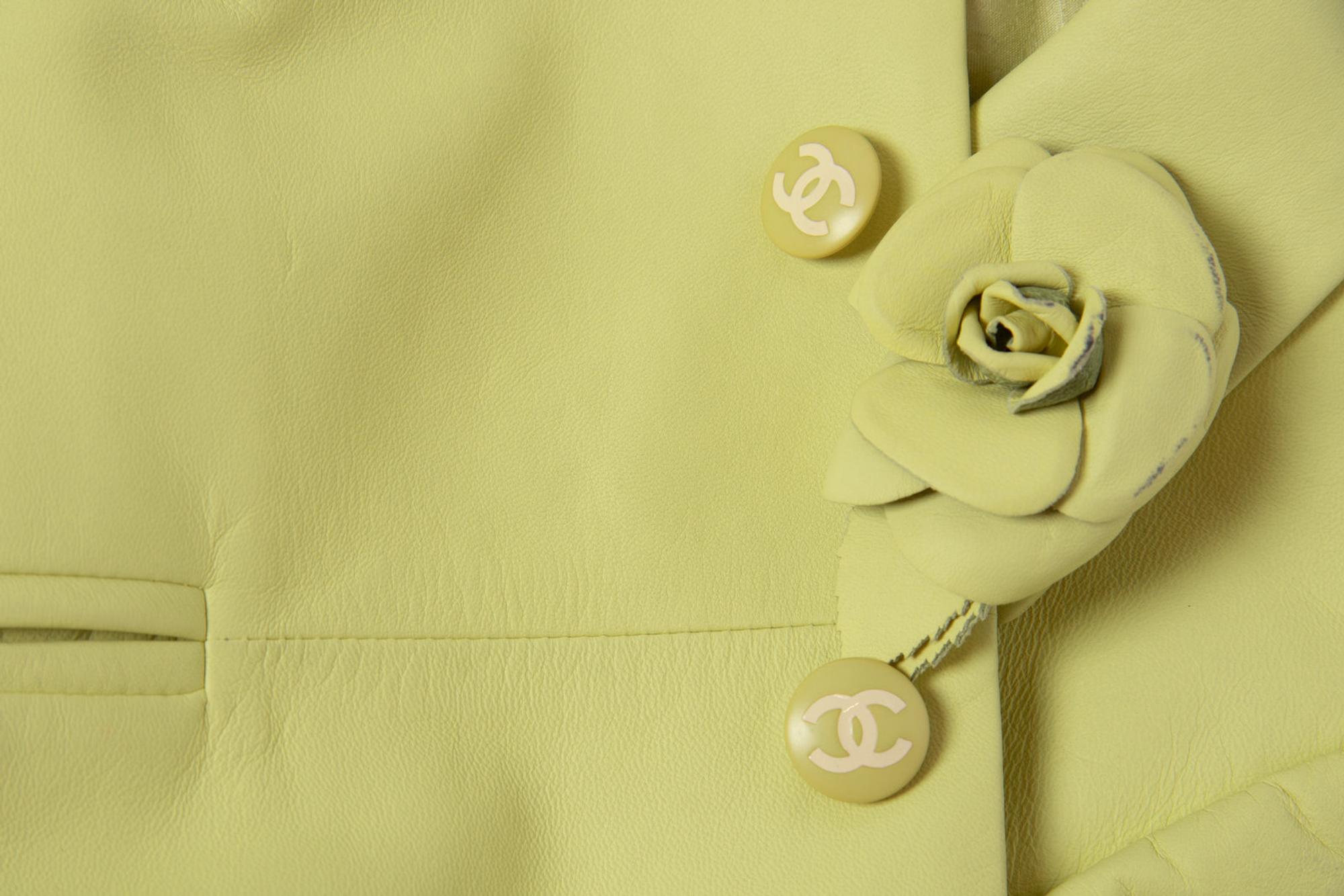 Chanel Yellow Coat, Cruise 2004