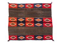 Navajo Transitional Wearing Blanket / Rug