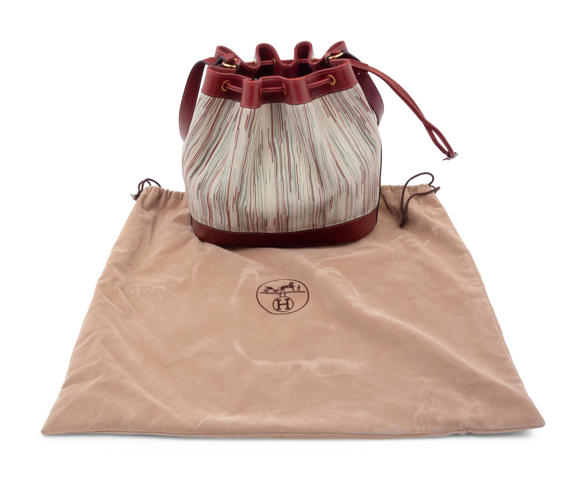 Hermès Vibrato Market Drawstring Bucket Bag, 2000 — *Pending in person inspection.