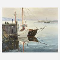 Melville F. Stark (American, 1903-1987) Rockport Harbor
