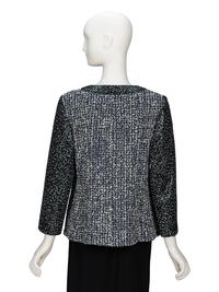 Chanel, Shimmery Two-Tone Cardigan Jacket NWT