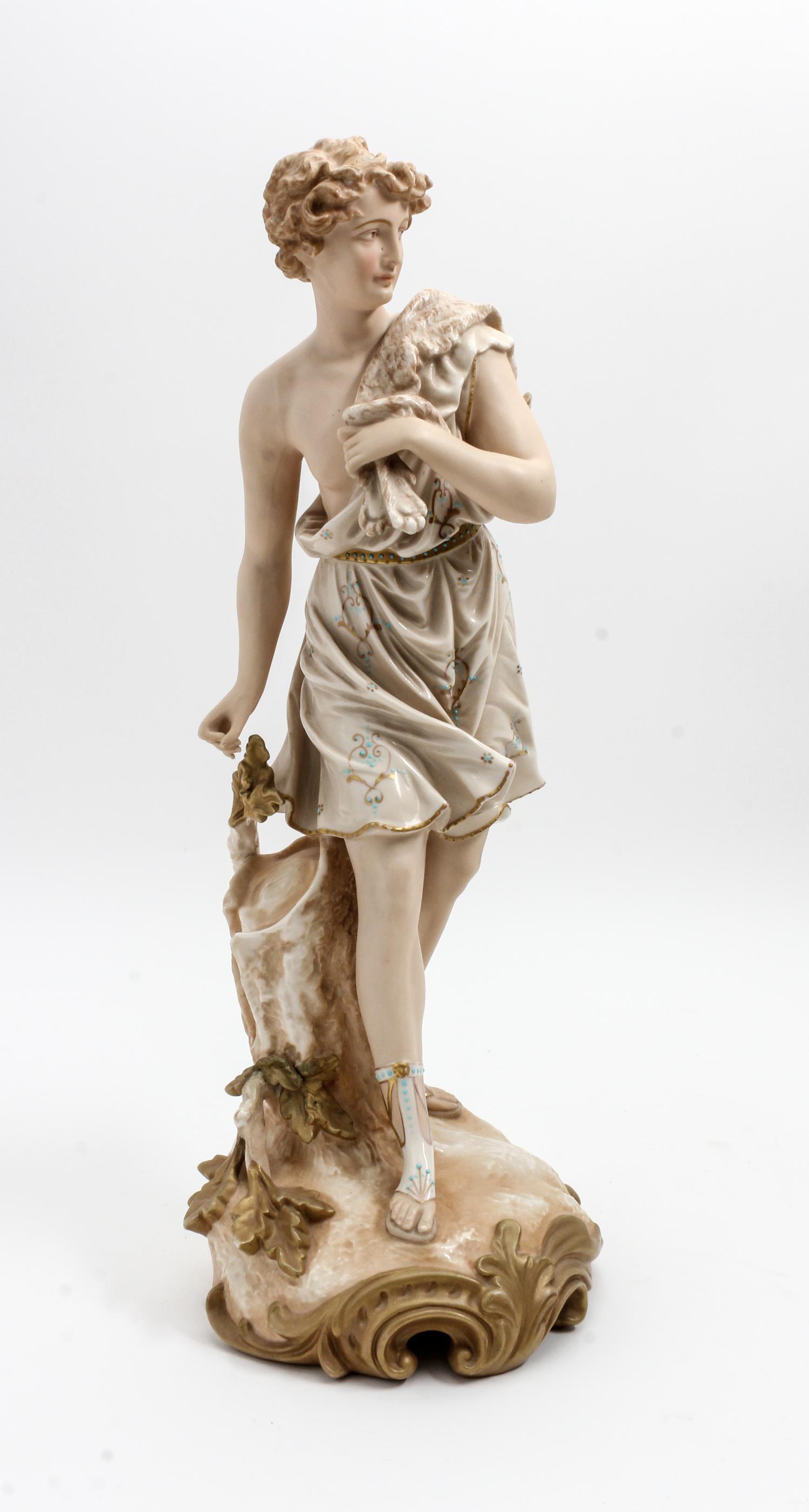 A Rudolstadt Works Porcelain Figure — 19TH/20TH CENTURY