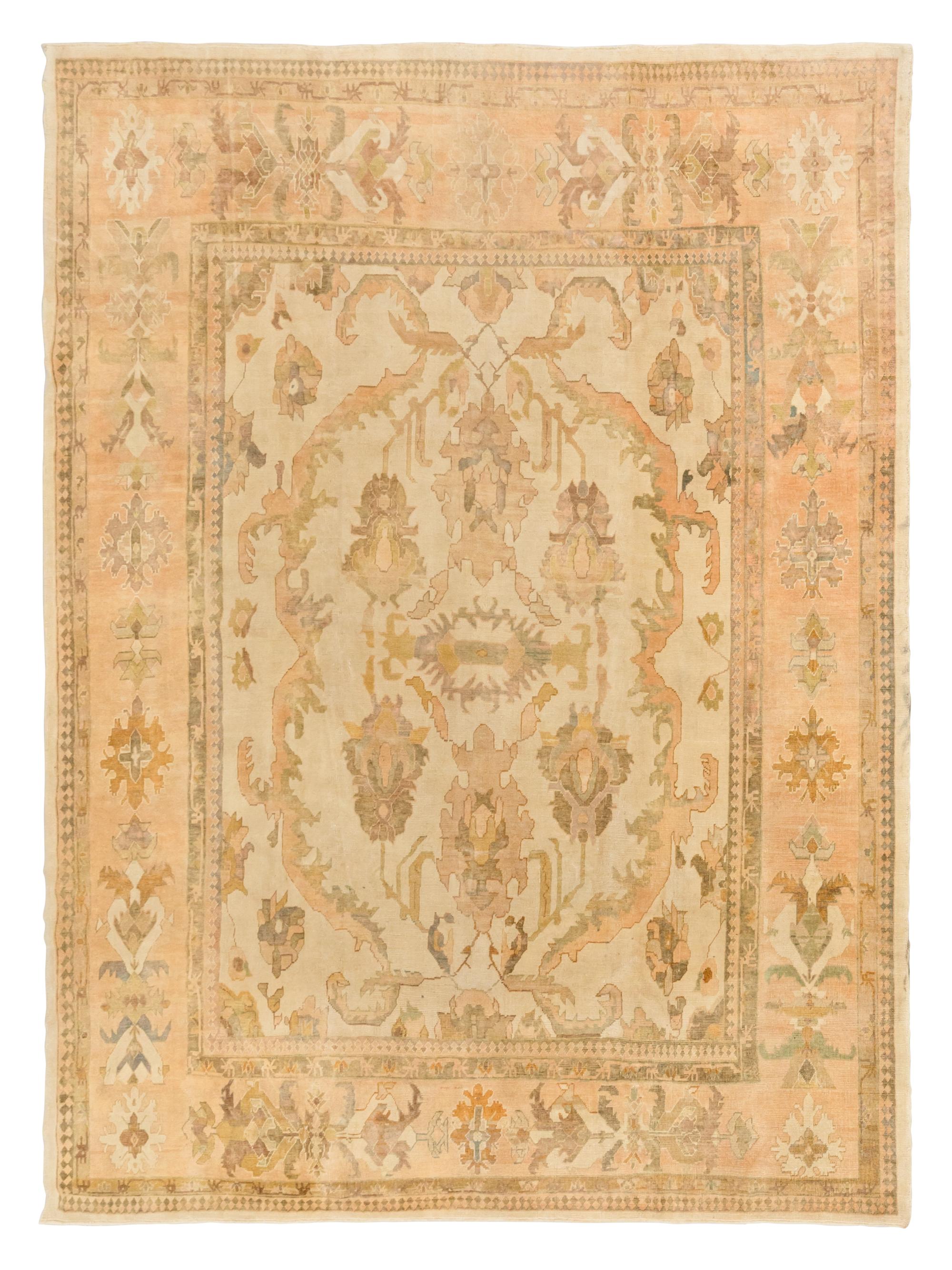 An Oushak Style Carpet