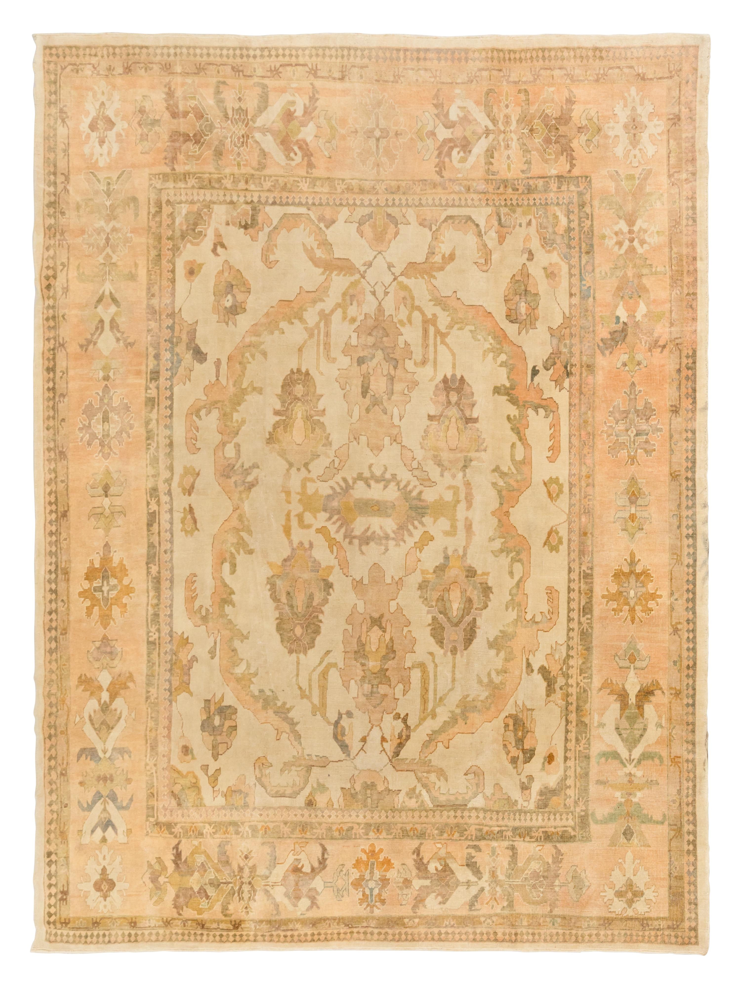 An Oushak Style Carpet