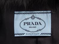PRADA, FUR COLLAR CROP JACKET, A/W 2013