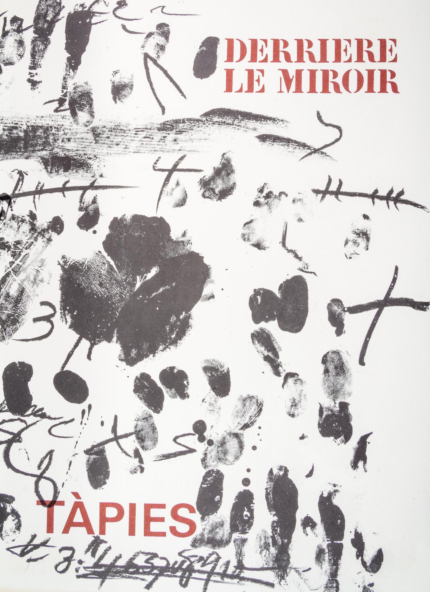 DERRIERE LE MIROIR. 15 deluxe issues. Paris, 1964-1977. Signed, includes Braque, Miro, Calder, Chagall, Tapies, Steinberg and others.