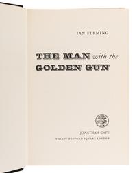 FLEMING, Ian (1908-1964). The Man with the Golden Gun . London: Johnathan Cape, 1965.