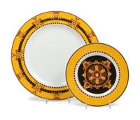 A Set of Versace Barocco Porcelain Plates