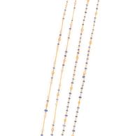 COLLECTION OF SAPPHIRE AND DIAMOND NECKLACES