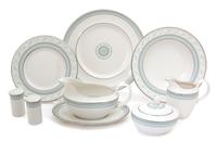 A Royal Doulton Partial Dinner Service Diameter of dinner plate 10 1/2 inches. — 20TH CENTURY