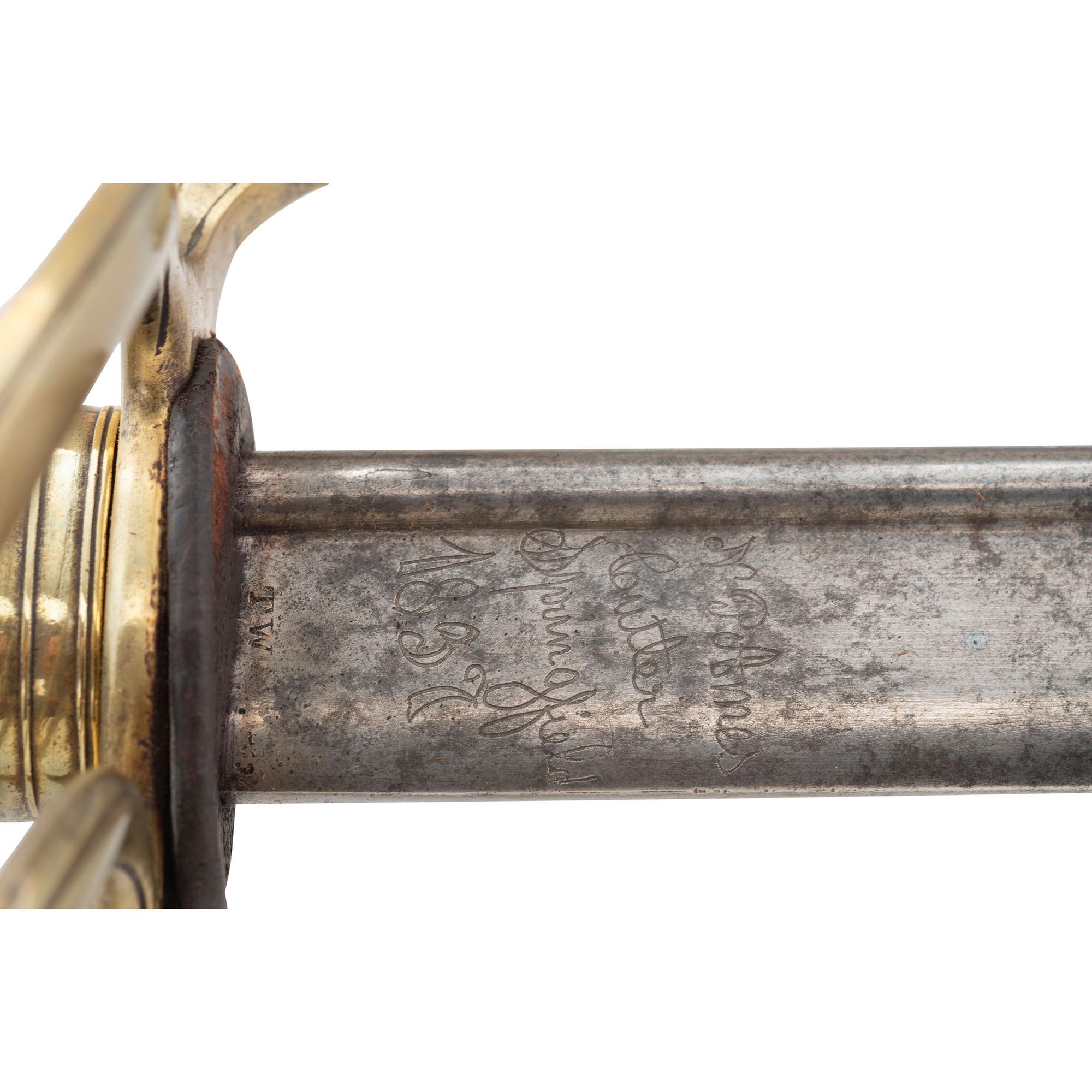 US Model 1833 Dragoon Saber
